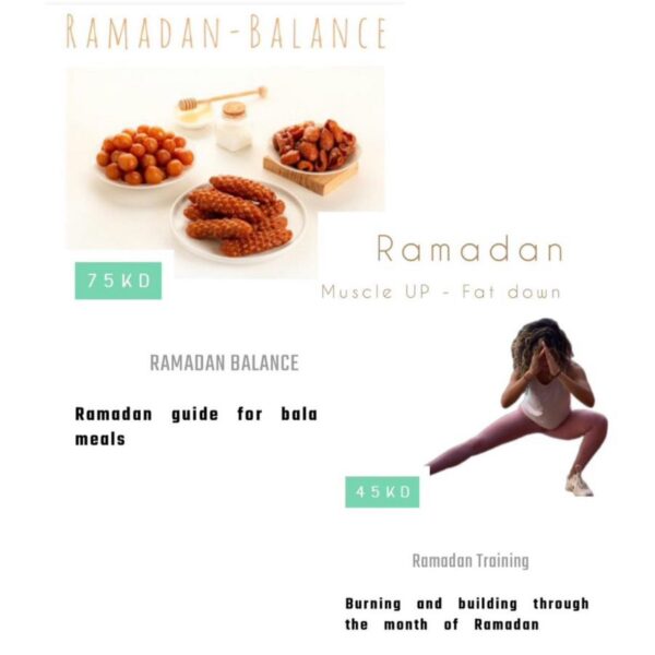 Ramadan balance + Training